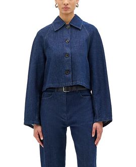 Another Tomorrow Another Tomorrow Denim Blouson