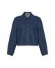 Another Tomorrow Another Tomorrow Denim Blouson - 5