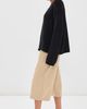 Another Tomorrow Another Tomorrow Draped Knit Sweater Black - 4