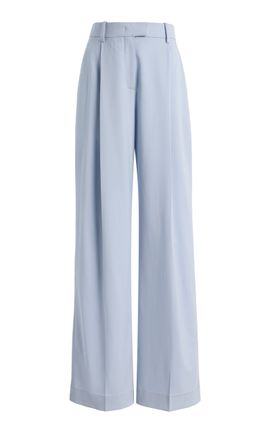 Another Tomorrow Another Tomorrow Exclusive Oversized Wool WideLeg Pants