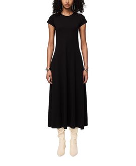 Another Tomorrow Another Tomorrow Fitted Tee Dress