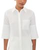 Another Tomorrow Another Tomorrow French Cuff Blouse White - 1