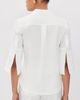 Another Tomorrow Another Tomorrow French Cuff Blouse White - 3