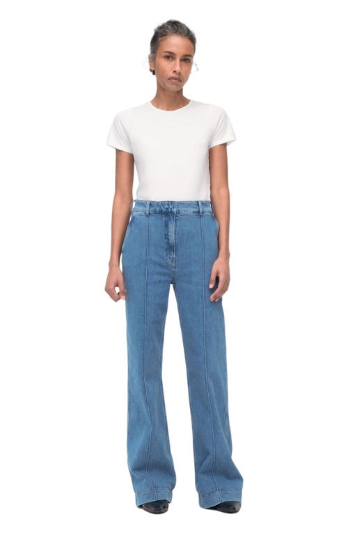Another Tomorrow Another Tomorrow HIGH WAISTED DENIM TROUSER
