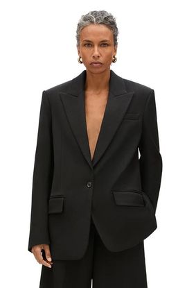 Another Tomorrow Another Tomorrow Oversized Tailored Jacket