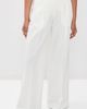 Another Tomorrow Another Tomorrow Pleated Trousers White - 3