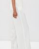 Another Tomorrow Another Tomorrow Pleated Trousers White - 5