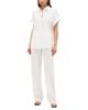 Another Tomorrow Another Tomorrow Poplin Short Sleeve Shirt - 2