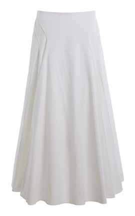 Another Tomorrow Another Tomorrow Seamed Full Skirt