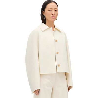 Another Tomorrow Another Tomorrow Short Mac Blouson