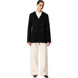Another Tomorrow Another Tomorrow Short Scarf Coat
