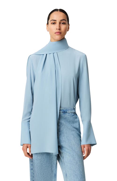 Another Tomorrow Another Tomorrow Signature Bow Blouse | Off White