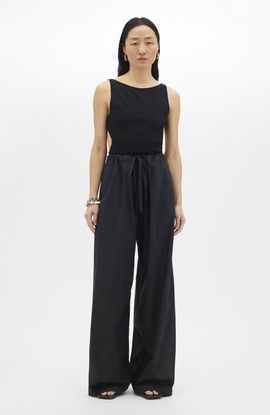 Another Tomorrow Another Tomorrow Voile Drawcord Pant