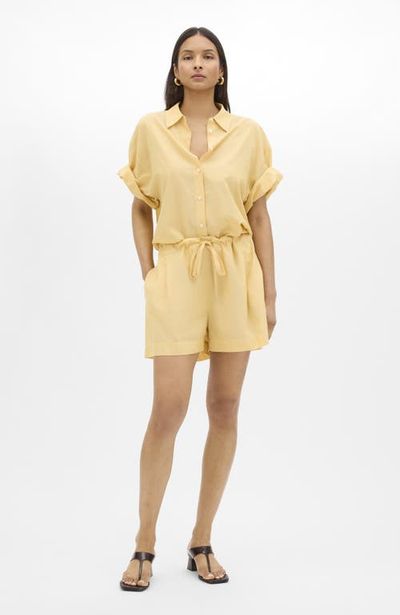 Another Tomorrow Another Tomorrow Voile Drawcord Short