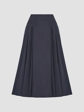 Another Tomorrow Another Tomorrow Women's Seamed Full Maxi Skirt