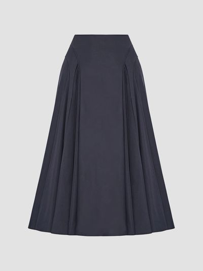 Another Tomorrow Another Tomorrow Women's Seamed Full Maxi Skirt