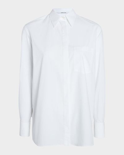 Another Tomorrow Oversized Men & apos;s-Inspired Shirt