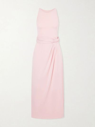 ANOTHER TOMORROW Stretch-jersey midi dress
