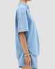 Another Tomorrow Women's Chambray Short Sleeve Shirt - 3