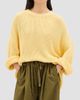 Another Tomorrow Women's Draped Crew Knit - 2
