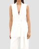 Another Tomorrow Women's Easy Tie Vest - 3