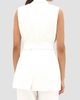 Another Tomorrow Women's Easy Tie Vest - 5