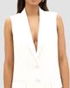 Another Tomorrow Women's Easy Tie Vest - 6