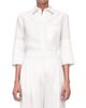 Another Tomorrow Women's French Cuff Blouse - 2
