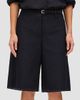 Another Tomorrow Women's Gingham Bermuda Pants - 3