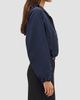 Another Tomorrow Women's Nylon Short Blouson Jacket - 3