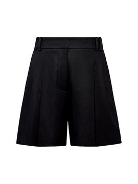 Another Tomorrow Women's Pleated Shorts