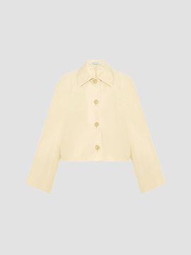 Another Tomorrow Women's Short Balmacaan Jacket
