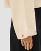 Another Tomorrow Women's Short Balmacaan Jacket - 5