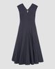 Another Tomorrow Women's V-Neck Day Dress - 1