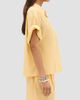 Another Tomorrow Women's Voile Short Sleeve Shirt - 3