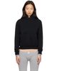 Ans Dotsloevner Ans Dotsloevner Black Balloon Pull-Over Hoodie - 1