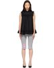 Ans Dotsloevner Ans Dotsloevner Black Frilled 'Childhood' Minidress - 1
