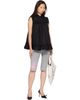 Ans Dotsloevner Ans Dotsloevner Black Frilled 'Childhood' Minidress - 4