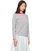 Ans Dotsloevner Ans Dotsloevner Gray Long Sleeve T-shirt - 2