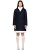 Ans Dotsloevner Ans Dotsloevner Navy Double Coat - 1