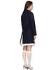 Ans Dotsloevner Ans Dotsloevner Navy Double Coat - 3
