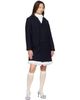 Ans Dotsloevner Ans Dotsloevner Navy Double Coat - 4
