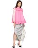 Ans Dotsloevner Ans Dotsloevner Pink Frilled 'Childhood' Minidress - 5