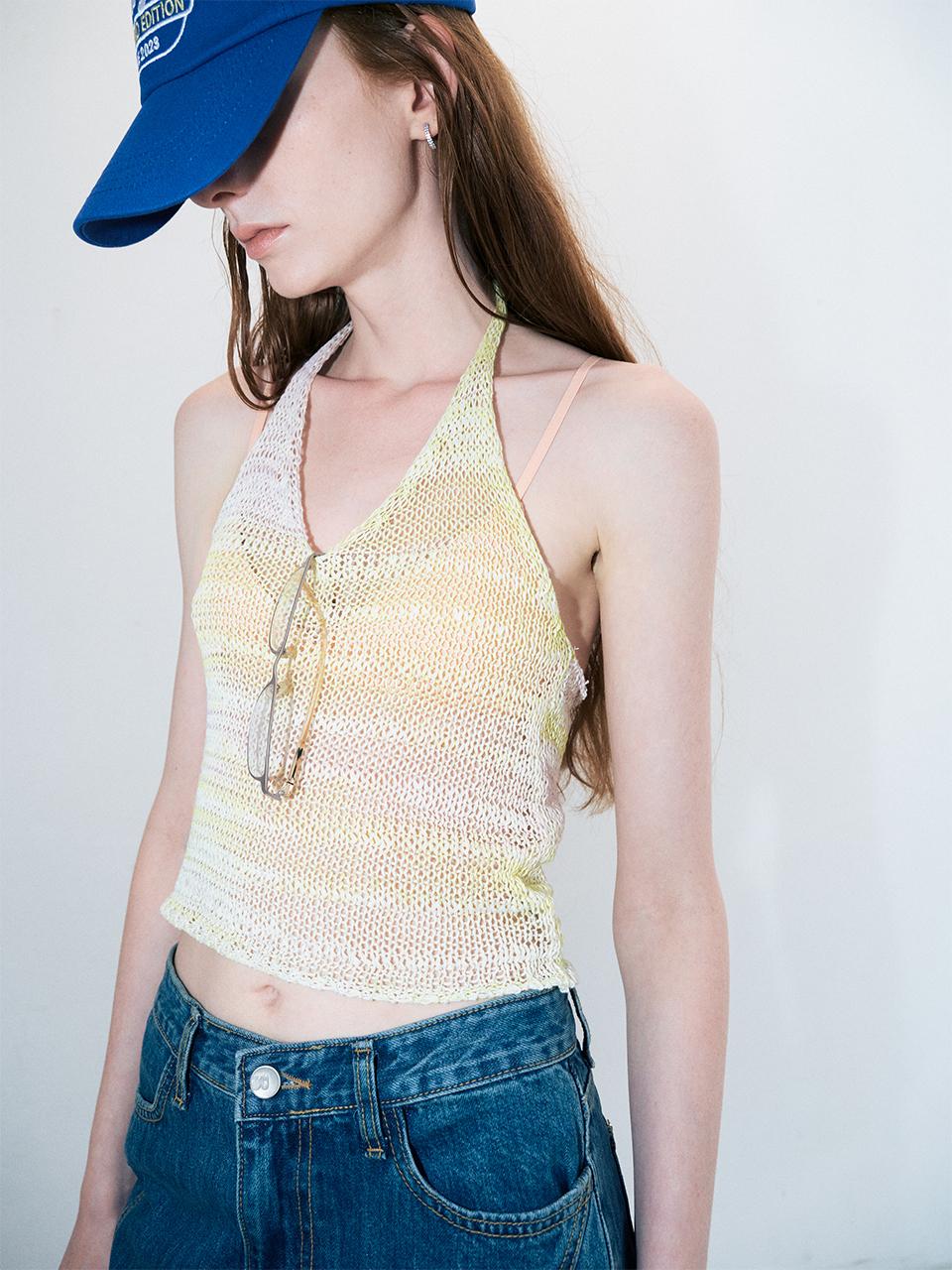 answerisyes Aurora Halter Neck Top