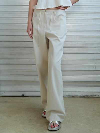 answerisyes Going Cotton Wide Pants