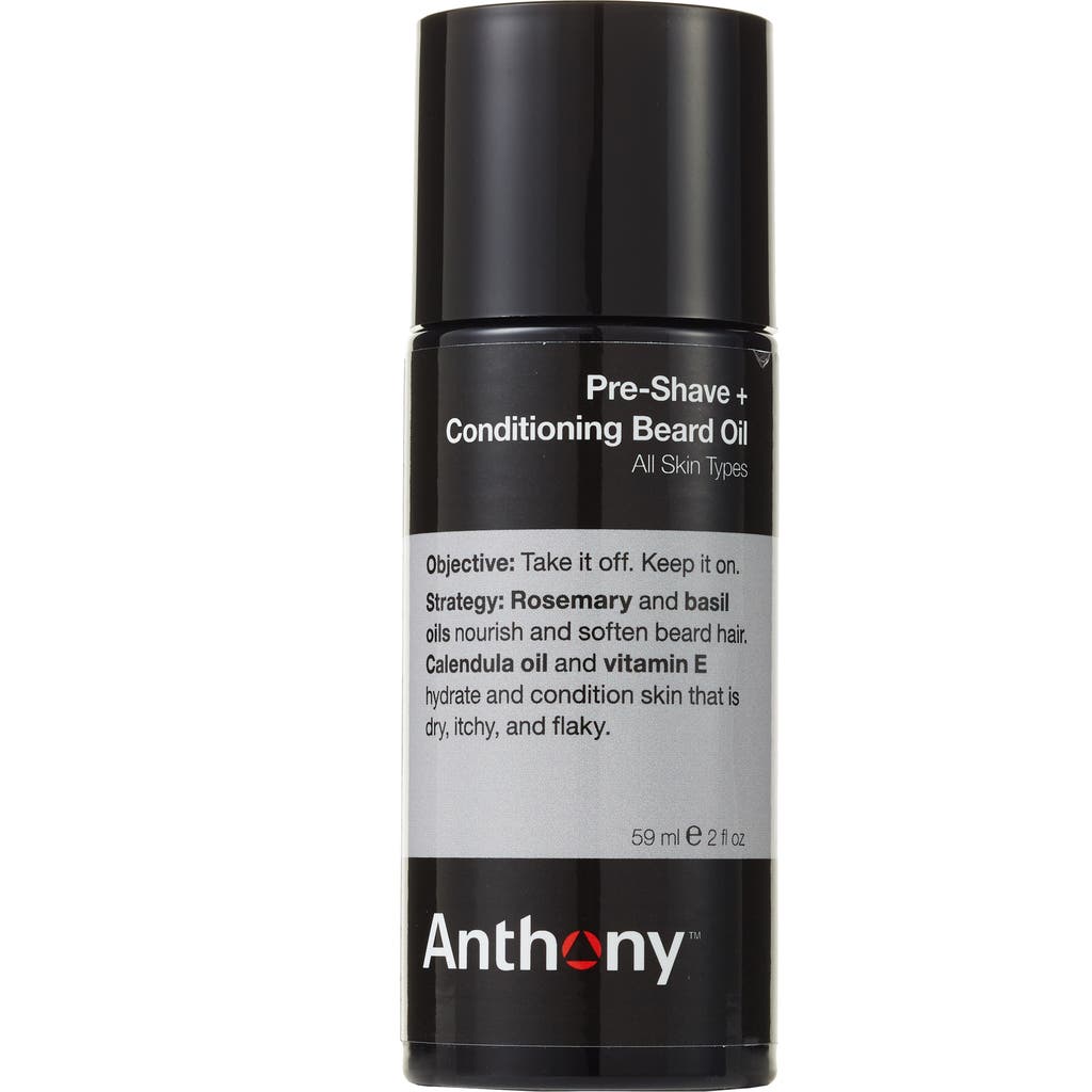 Anthony Anthony Pre-Shave + Conditioning Beard Oil 