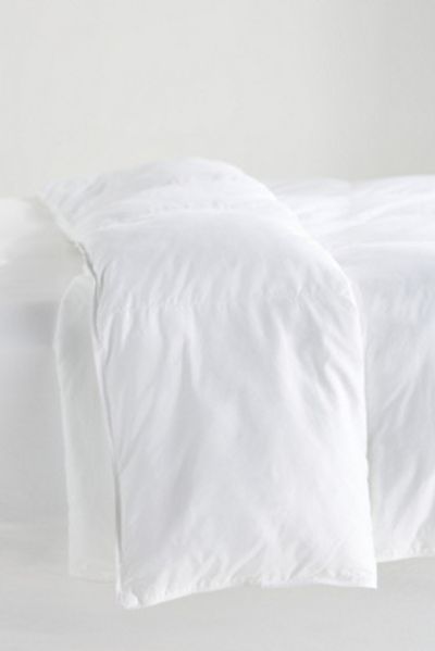 Anthropologie 100% Cotton Sateen Down Alternative Duvet Insert