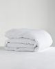 Anthropologie 100% Cotton Sateen Down Alternative Duvet Insert - 2