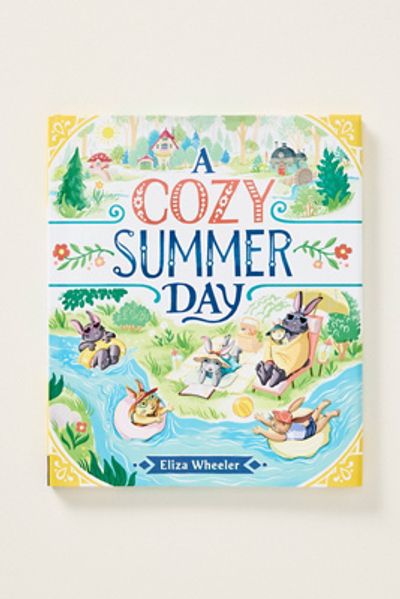 Anthropologie A Cozy Summer Day Hardcover Kids Book