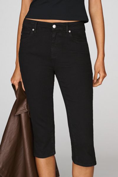 Anthropologie AG Maisie Mid-Rise Straight Cropped Jeans
